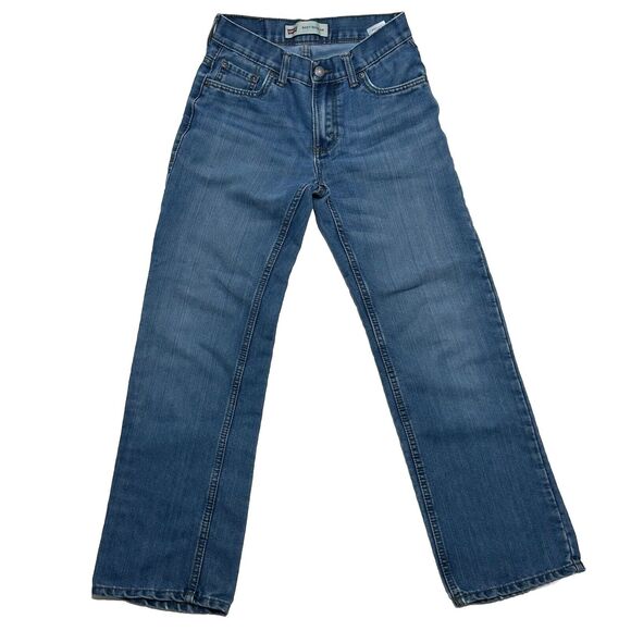 Levi's Other - Levi Strauss 505 Boys Size 14 27x27 Blue Denim Jeans Levi’s Straight Leg